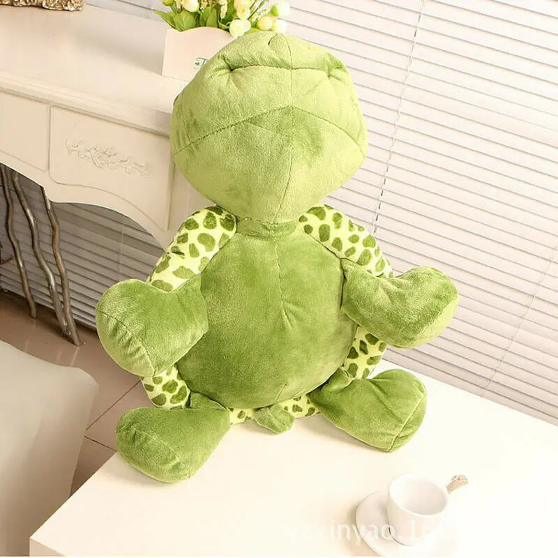 Cute Super Green Big Eyes Stuffed Tortoise Turtle Animal Plush Baby Toy Kids Gifts